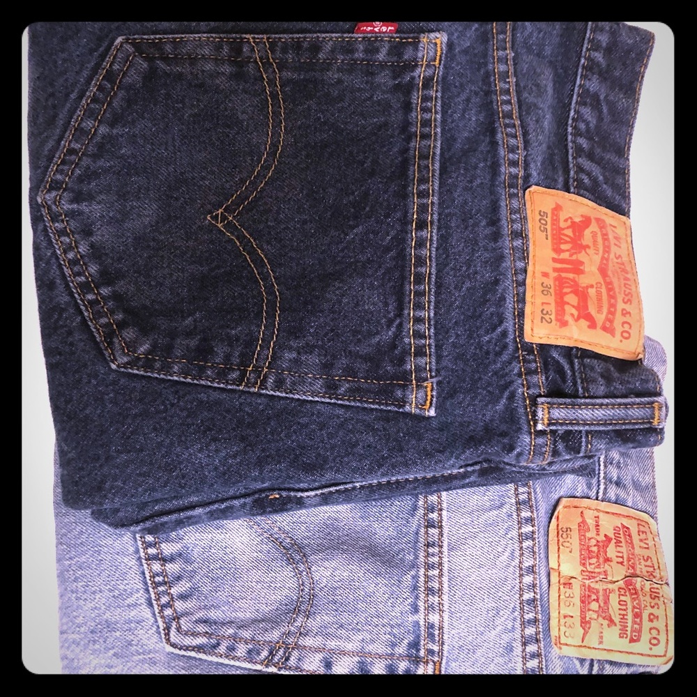Men's Levi's 36/32 two pairs